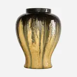 Fulper Pottery, vase, 1917-23, Butterscotch Flambé glazed earthenware
