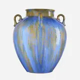 Fulper Pottery, four-handled vase