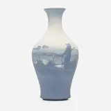 Sallie Toohey for Rookwood Pottery, experimental Aerial Blue vase