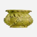 George E. Ohr, vase, 1895-96, glazed earthenware
