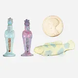 collection of four works by Marblehead Pottery, 1908-31, glazed earthenware, bisque earthenware, sold Jun 2020