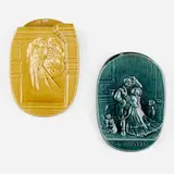 Hugh C. Robertson for Chelsea Keramic Art Works, wall pocket (Micawber)