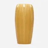 Ruth Erickson for Grueby Faience Company, vase with leaves and buds