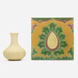 Wilhelmina Post for Grueby Faience Company, tile