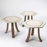 Harvey Probber, occasional tables, set of three