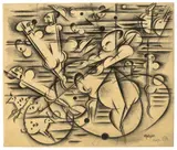 Johannes Molzahn, Menschen und Kühe (Figuren und Tiere)