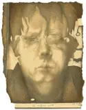 Horst Janssen, Ich weiss es nicht, 1969, Bleistift und Farbstift auf gelblichem Velin