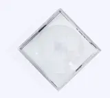O.T. (Hohlspiegelobjekt) by Adolf Luther, 1967, Konkaver Hohlspiegel in verspiegeltem Aluminium-Objektrahmen, sold Dec 2021