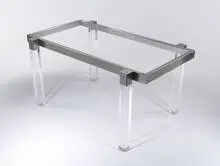 Metric dining table and 4 chairs (5) by Charles Hollis Jones, 1965, Studio, sold Dec 2008