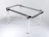 Charles Hollis Jones, Metric dining table and 4 chairs (5), 1965, Studio