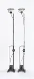 Achille & Pier Giacomo Castiglioni, Toio Uplighter floor lamps (2)