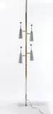 Mid-Century Modern, Pole light, c. 1955, Stiffel