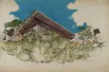 Richard Neutra, Architectural rendering of the Hammerman Residence
