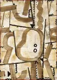 Caio Fonseca, Tenth Street #6, 1992, Acrylic on canvas