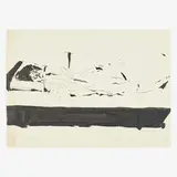 Wayne Thiebaud, Untitled, 1960, ink on paper