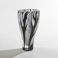 Vicke Lindstrand, Trees in Fog vase, 1955-1956, glass