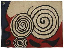 Alexander Calder, #9 weaving, 1975, wool maguey fiber