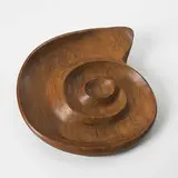 Russel Wright, Oceana snail relish dish, c. 1935, maple