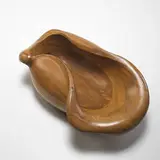 Russel Wright, Oceana wave salad bowl, c. 1935, maple