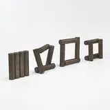 William G. Tucker, untitled, c. 1965, bronze with brown patina