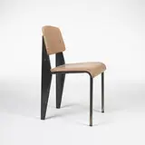 Jean Prouvé, Standard chair, c. 1950, enameled steel, vinyl