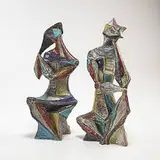 Marcello Fantoni, sculptures, pair