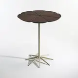 Richard Schultz, Petal table, c. 1960, redwood, enameled metal