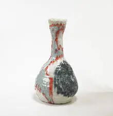 vase by Guido Gambone, c. 1960, glazed stoneware, sold Mar 2006