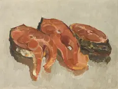 Jane Wilson, Yellow pike, oil on canvas