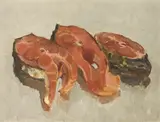 Jane Wilson, Yellow pike, oil on canvas