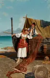 Pietro Gabrini, Preparing the nets