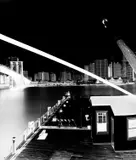 Vera Lutter, The Bridge, Fulton Ferry Landing, Brooklyn: June 23, 1996