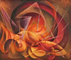 Hans Siebert von Heister, Der Gipfel, 1922, Öl auf Leinwand