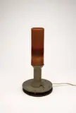 Man Ray, Emak Bakia illuminated sculpture, 1926-41, Wood base with a parafin shade