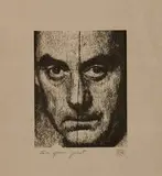Man Ray, Self Portrait, Lithograph