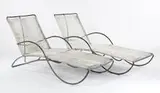 Walter Lamb, Chaise lounge, c. 1950, Brown Jordan