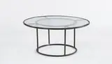 Walter Lamb, Round coffee table, c. 1950, Brown Jordan