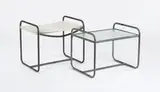 Walter Lamb, Foot stool, c. 1950, Brown Jordan