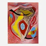 Wally Strautin, Deep Currents, 1948, oil on canvas