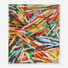 Charles Arnoldi, Untitled, 1980, oil pastel on paper