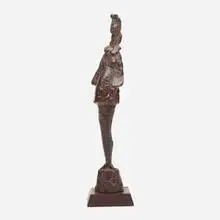 Maternity by Chaim Gross, 1955, bronze on wood base, sold May 2020