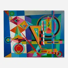 Rolph Scarlett, Untitled, oil on canvas