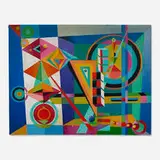 Rolph Scarlett, Untitled, oil on canvas