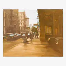 Ben Aronson, Grande Street, Soho, 2003, oil on panel
