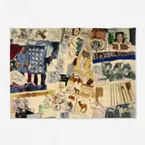 Larry Rivers, Golden Oldies 60's, 1978-88, silk tapestry