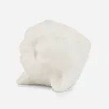 Kiki Smith, Cat, 1999, cast porcelain with glazed interior