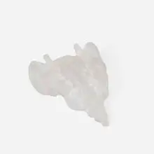 Tail by Kiki Smith, 1997, kiln-cast lead crystal, sold May 2020