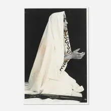 Way in Way Out (from the Women of Allah series) by Shirin Neshat, 1994, ink on gelatin silver print, sold May 2020