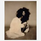 Marc Lagrange, Eskimo Girl, archival pigment print mounted to board behind Plexiglas