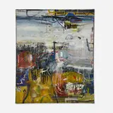Robert Baribeau, Untitled, 1995, mixed media on canvas